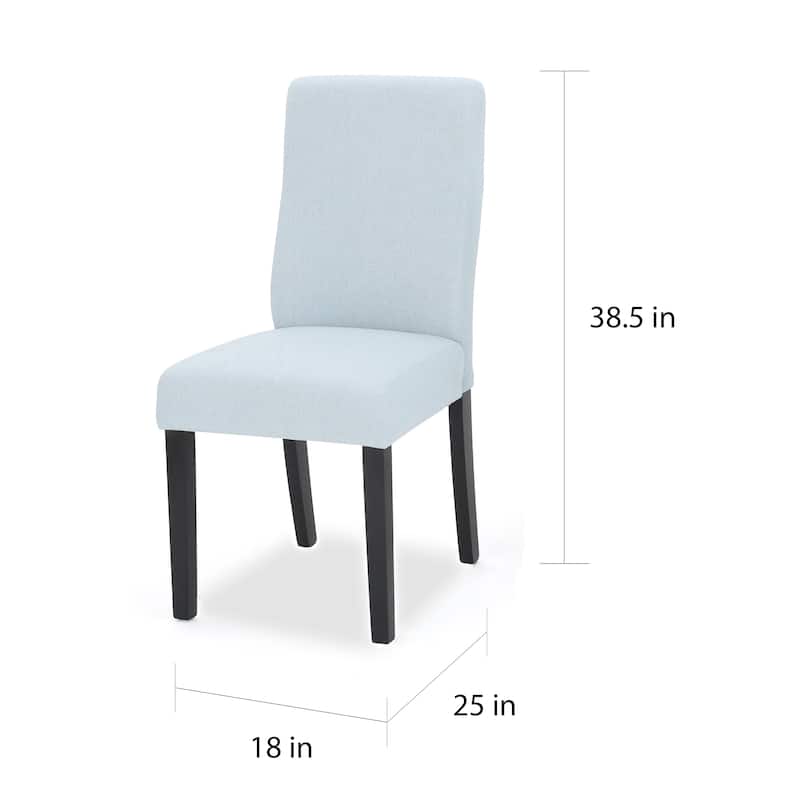 Corbin Contemporary Fabric Dining Chair (Set of 2) by Christopher Knight Home