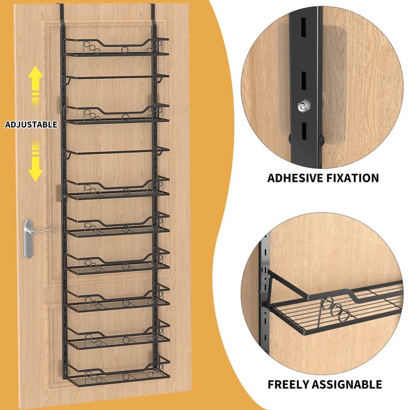 8-Tier Over The Door Pantry Organizer