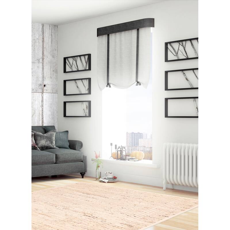 ECARPETGALLERY Hand-knotted Tangier Beige Wool Rug - 7'10 x 9'10