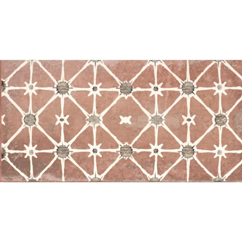 Arcilla Decor 6x12 Satin Porcelain Patterned Tile - Floor, Wall, Backsplash