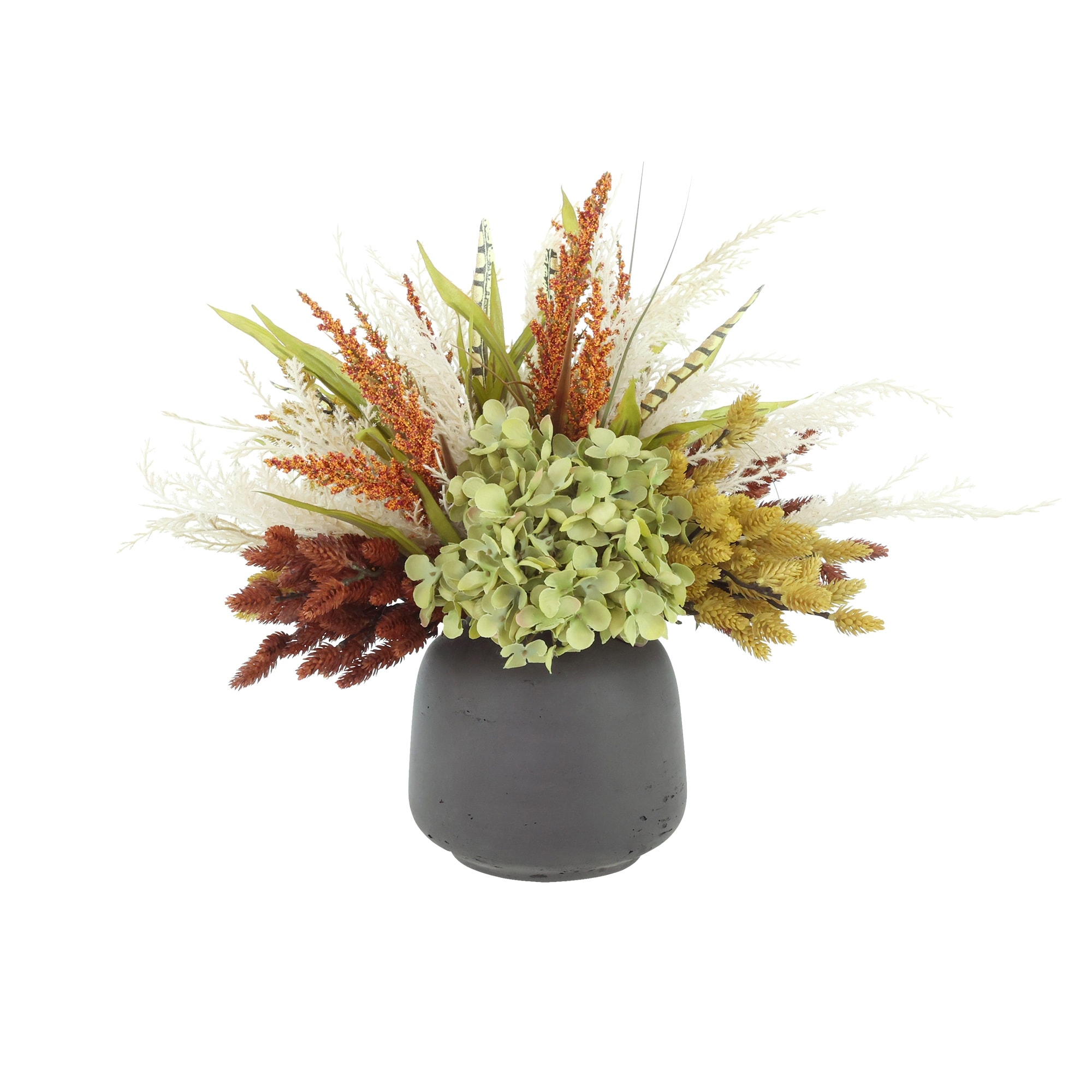 Fall Arrangement in Fiberstone Pot