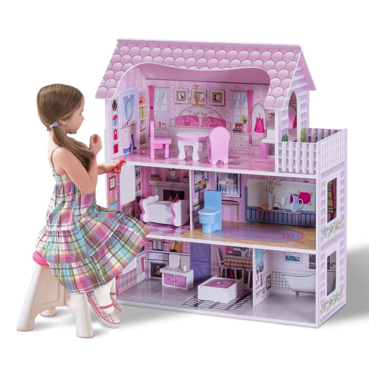 dollhouse with elevator