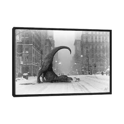 iCanvas "Wanna Play II" by Kathrin Federer Framed Canvas Print