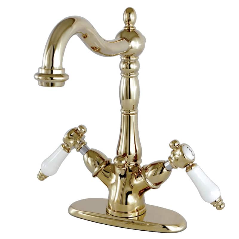 Kingston Brass Bel Air Centerset Bathroom Faucet - Includes Metal
