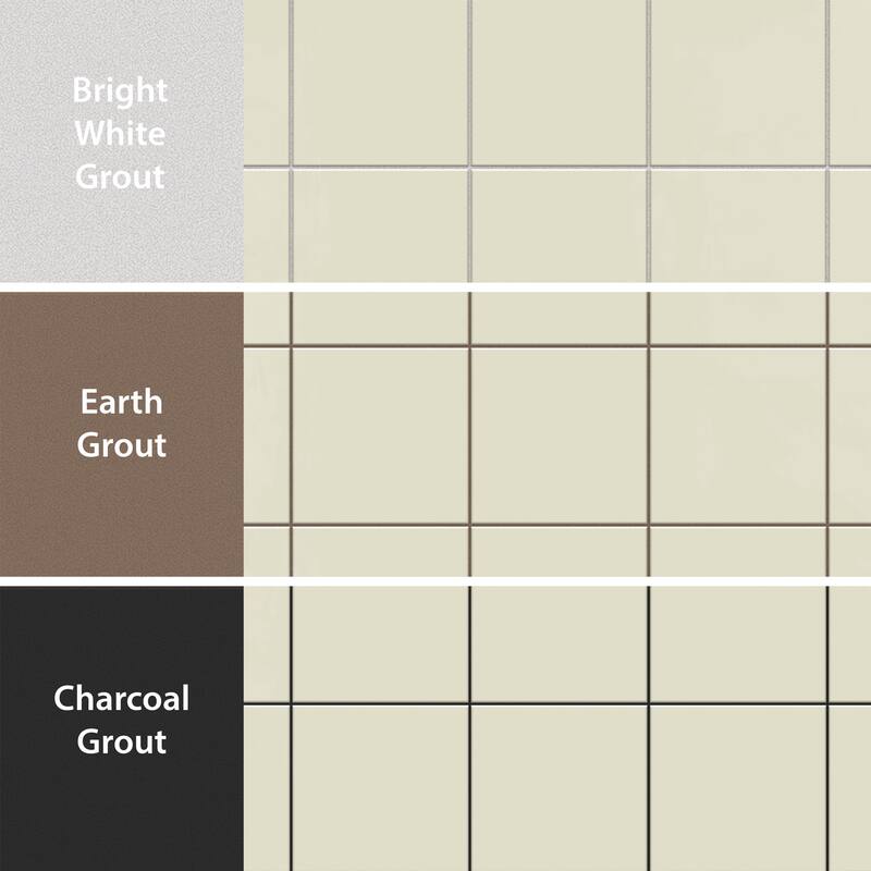 Merola Tile Monocolor Nacar 7-7/8" x 7-7/8" Ceramic Floor and Wall Tile