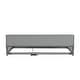 preview thumbnail 12 of 22, Kids Wood Semi-enclosed fence Floor Bed with Storage Cabinets and USB Ports