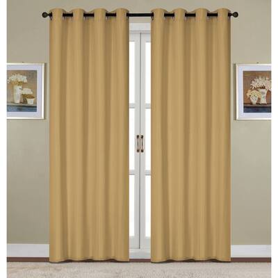 Kennedy Room Darkening Window Curtain Panel 90"