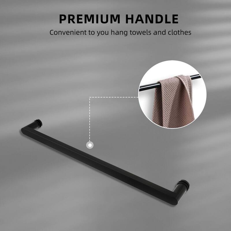 60"/72" W x 79" H Double Sliding Frameless Shower Door