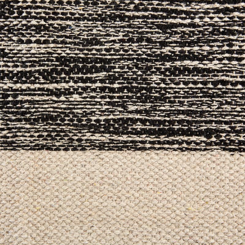 DII Stone Dobby Stripe Hand-Loomed Rug 2ft 6inx6 Ft - 36.0 In. L X 24.0 In. W X 0.2 In. H