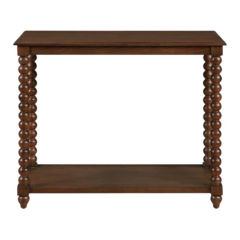 Elise Foyer Table in Black Finish