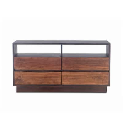 Palermo 64-Inch Acacia Wood Live Edge Dresser