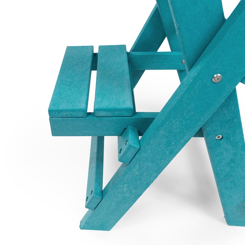 Key West Fully Assembled All-Weather Recycled HDPE Outdoor Folding Bar Stool