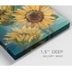 preview thumbnail 3 of 13, Sunflower I-Premium Gallery Wrapped Canvas - Ready to Hang