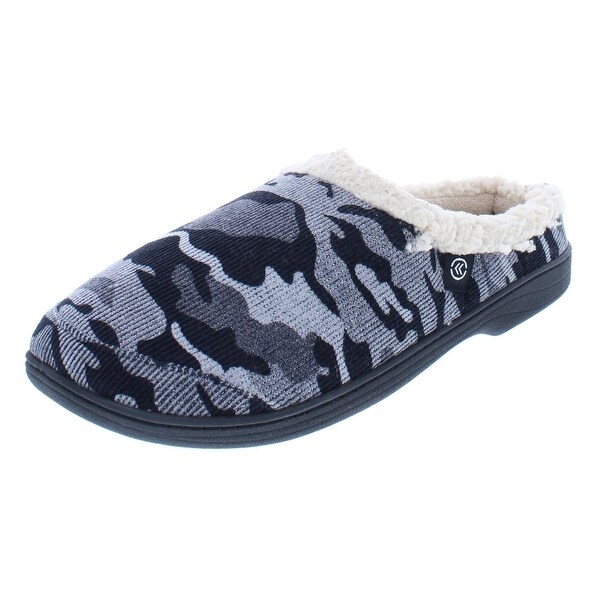 men's clog slippers memory foam