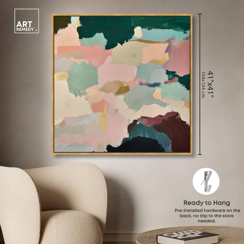 Brushed Beauty II Canvas by Art Remedy