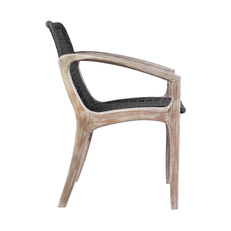Brown/Gray Other Upholstered Wood Frame Dining Chair, Sturdy Dining Chair for Dining Rooms - 22.75
