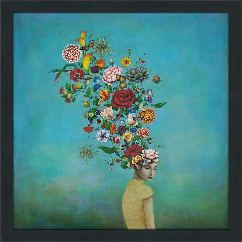 "A Mindful Garden" by Duy Huynh Print on Acrylic