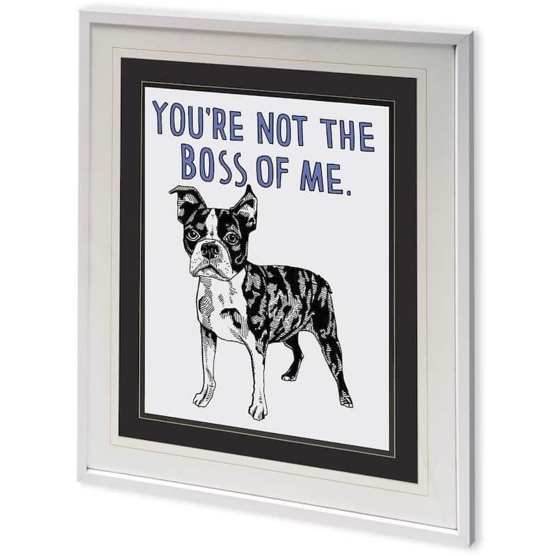 Boston Terrier Framed Art Print