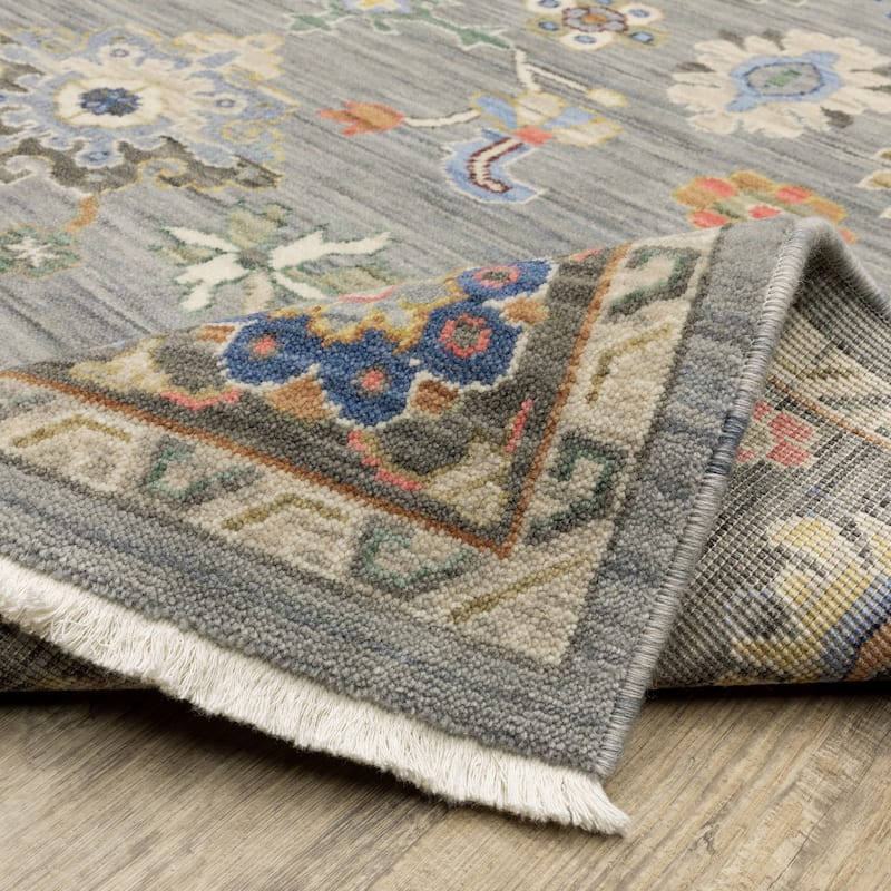 Style Haven Lawson Traditional Classic Wool Fringe Edge Area Rug