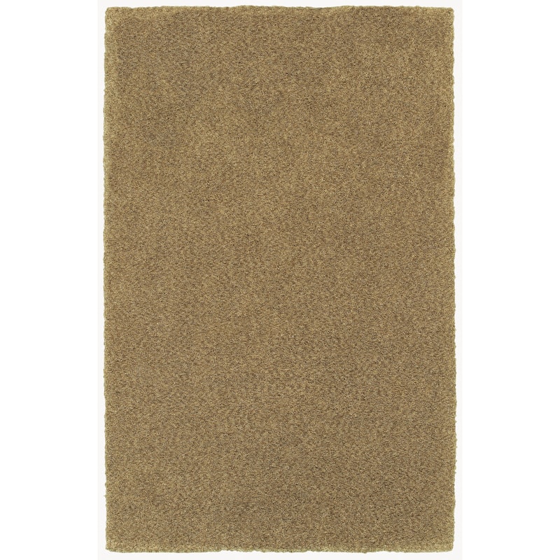 Style Haven Farum Heathered Shag Rug - 3' x 5' - Gold - Rectangle