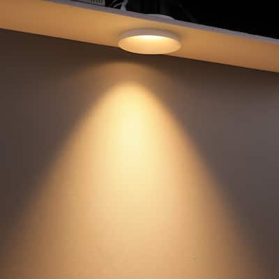 LED 5CCT 3-inch Recessed Lights, Deep Anti-glare, Narrow Frame - 4pack