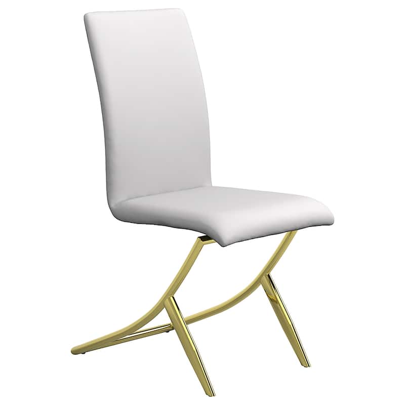 Carmelia Black Upholstered Dining Side Chair (Set of 4)