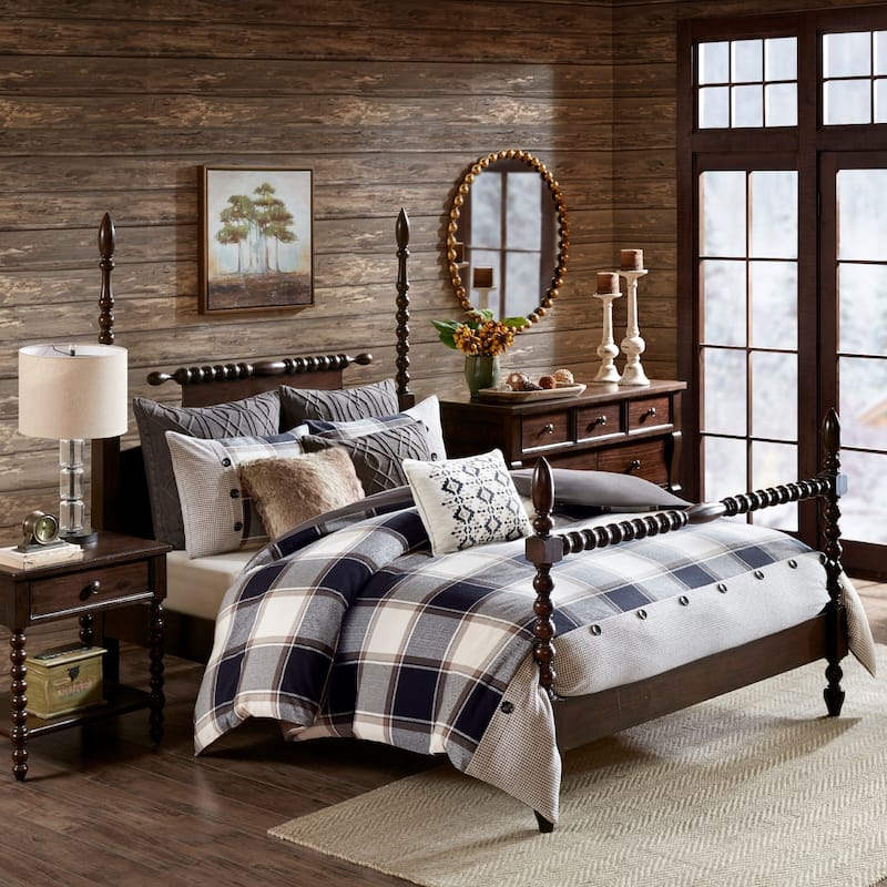 Madison Park Signature Cotton Jacquard Comforter Set