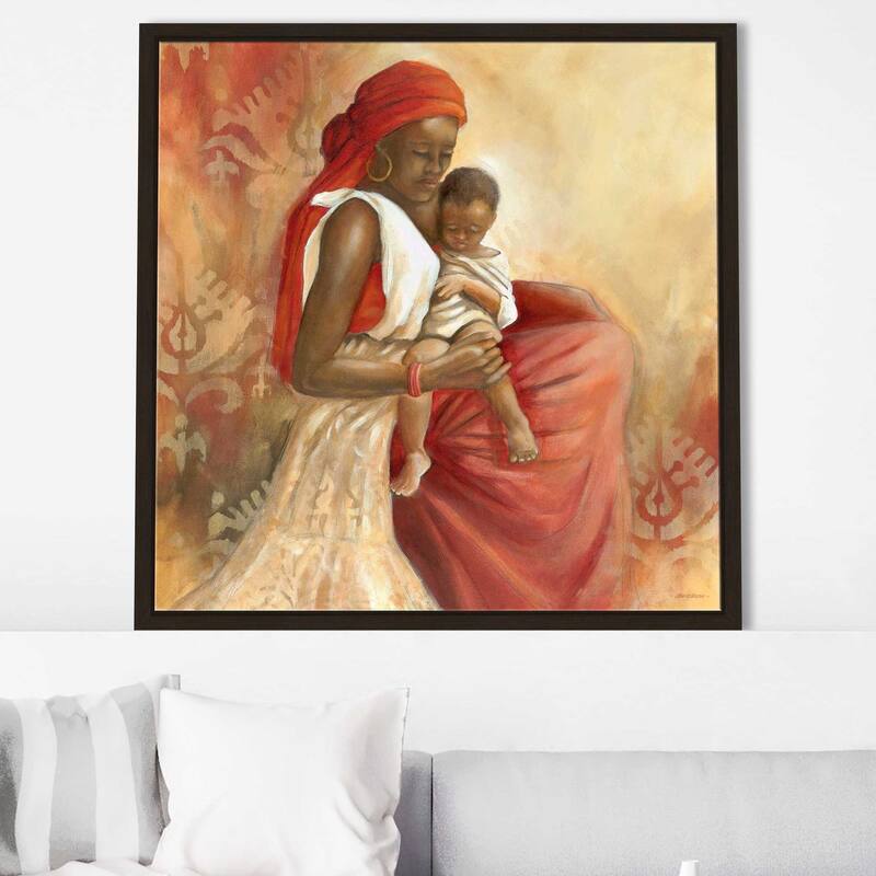 "Beauty of Love I" by Carol Robinson Print on Floating Canvas