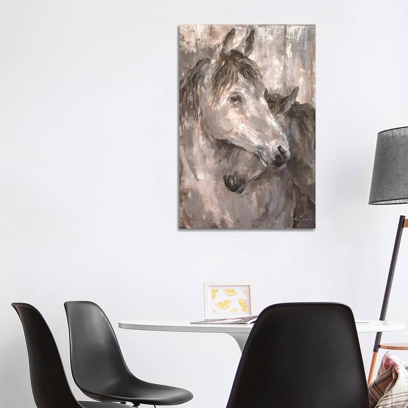 iCanvas "Tender Farmhouse Horse" by Debi Coules Canvas Print - 40x26x1.5