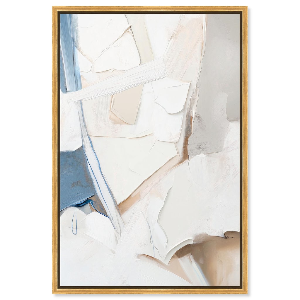 Bone and Beige I Canvas by Art Remedy