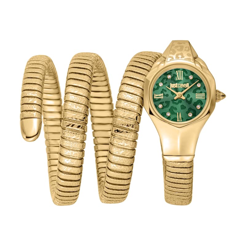 Just Cavalli Women's JC1L271M0035 Quartz Watch - Gold-Tone