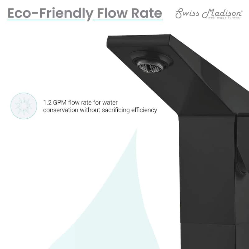 Carré 9 Single Handle Bathroom Faucet