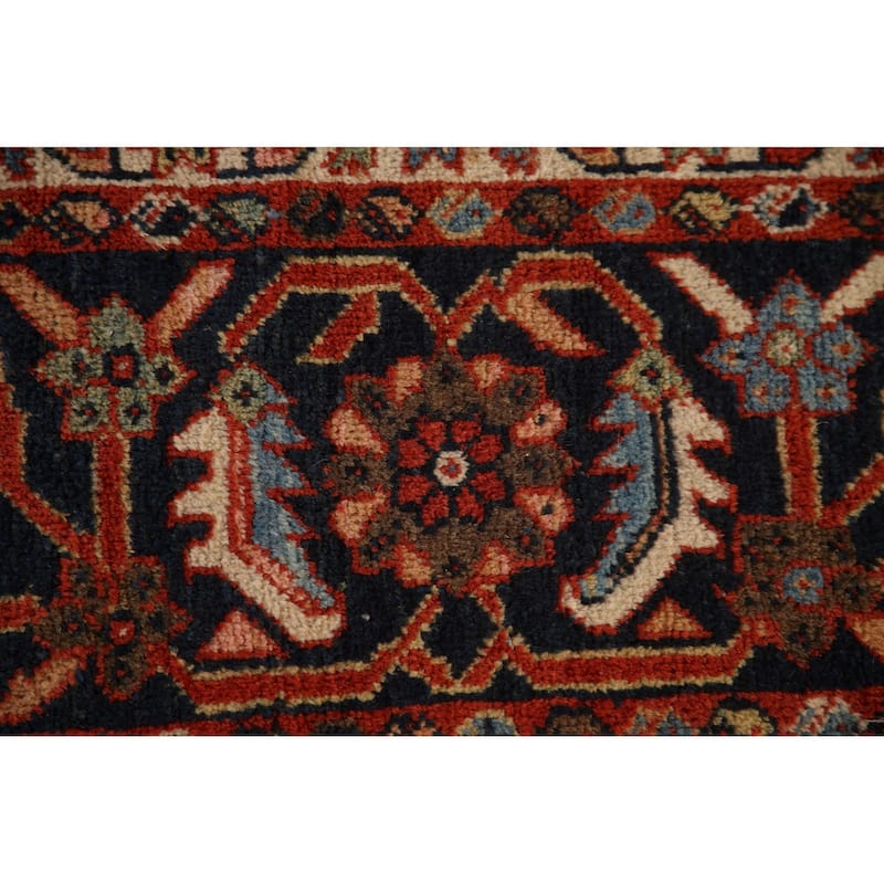 Pre-1900 Antique Sultanabad Ziegler Persian Rug Handmade Wool Carpet - 11'6" x 16'8"