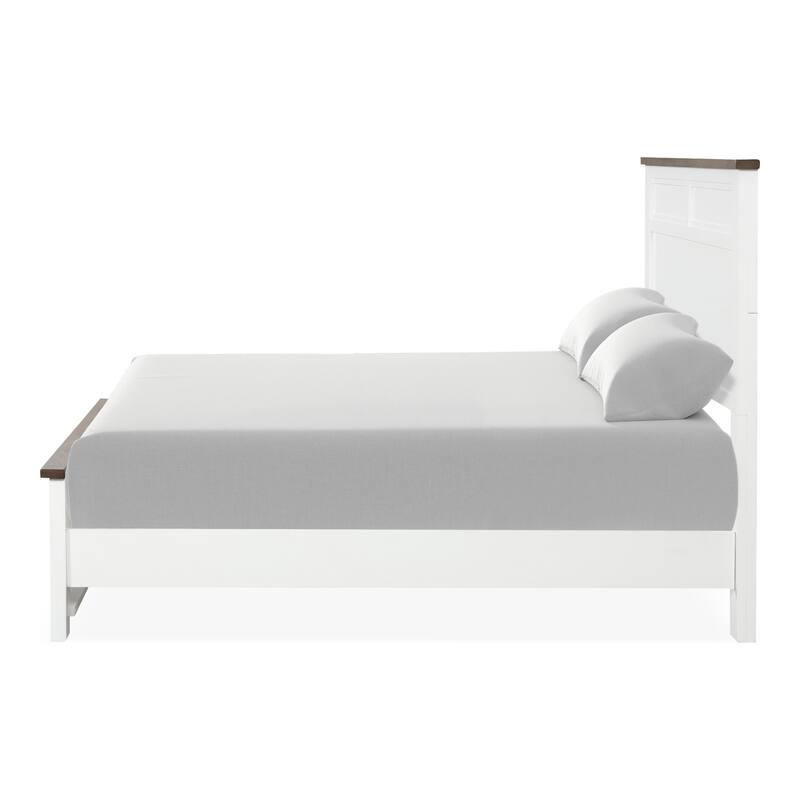 Furniture of America Althea Modern Farmhouse 4-Piece Wood Kids Panel Bedroom Set