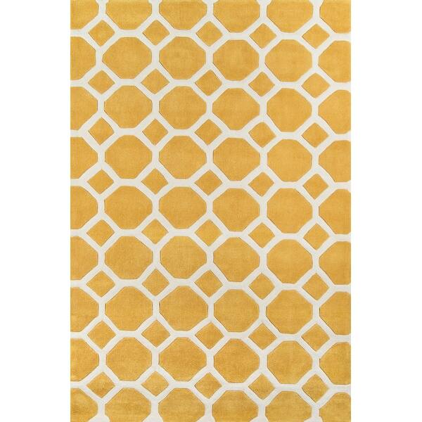 Shop Momeni Bliss Hand Tufted Polyester Contemporary Geometric Area Rug Overstock 8441635
