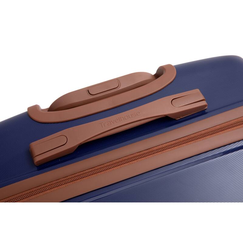 5-Piece Set (20"24"28 +a travel bag and a toiletry bag) ,PP Hardshell Carry on Luggage Set