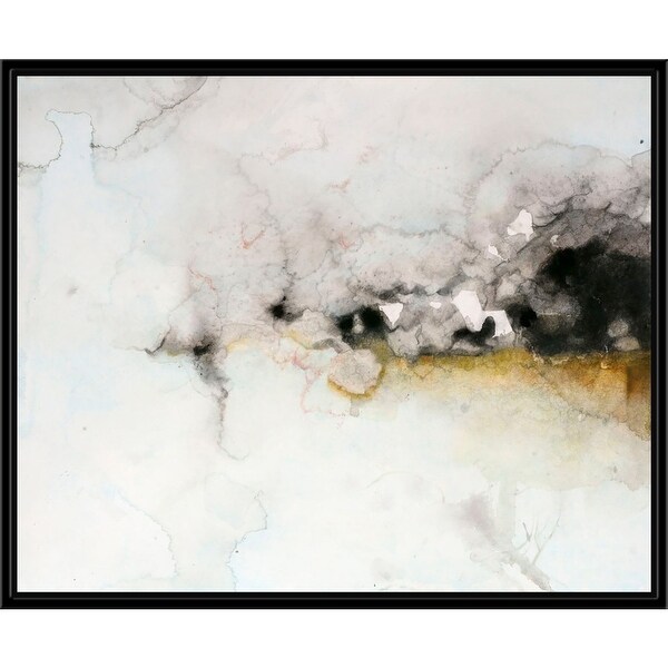 Black and White Framed Wall Art Decor 18" x 14" - N/A
