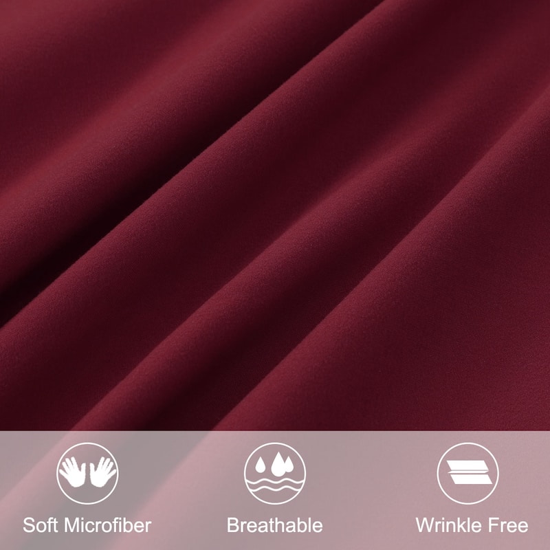 2 Packs Pillowcases Soft 1800 Microfiber Pillow Shams with No Zipper,