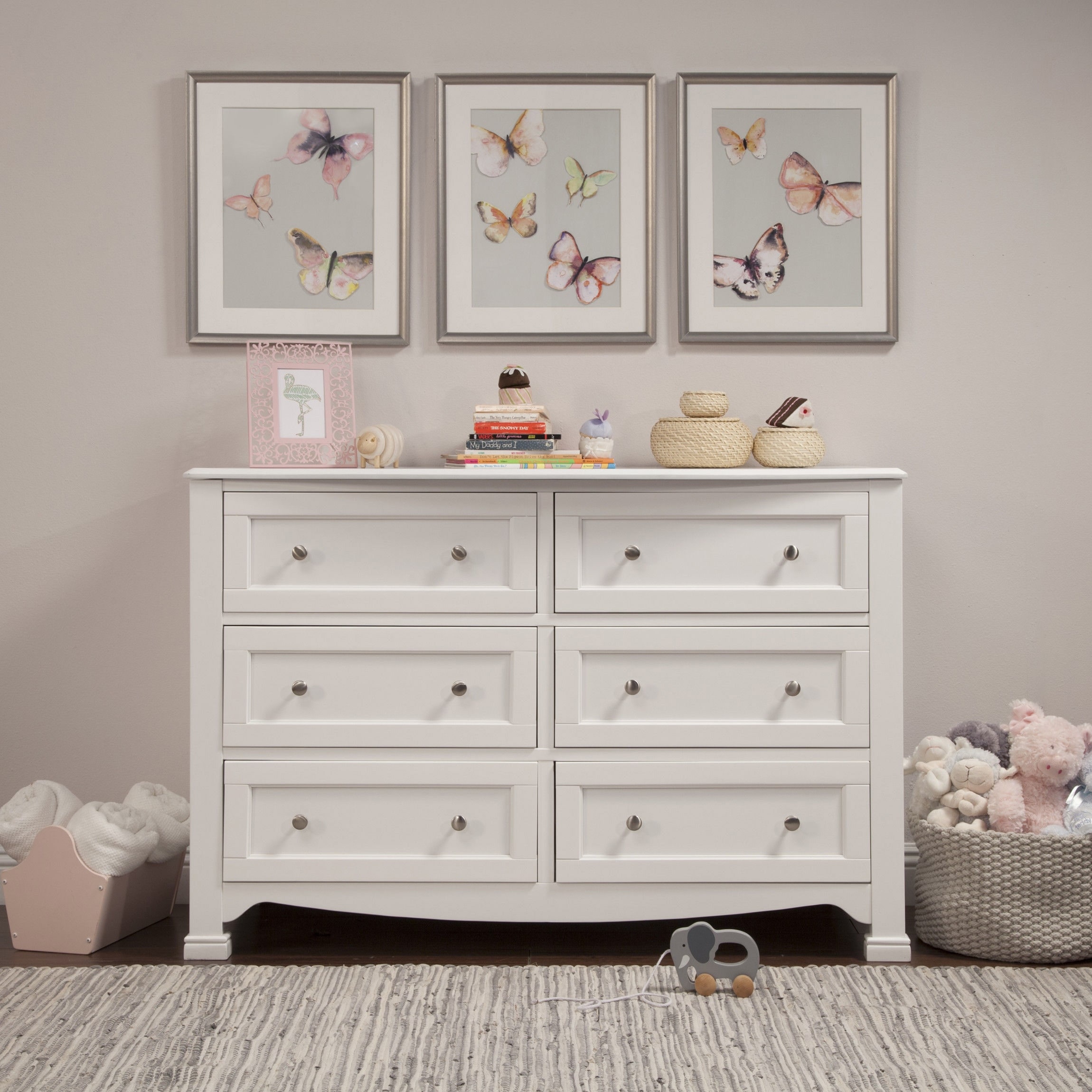 DaVinci Kalani Drawer Double Wide Dresser, KD Bed Bath