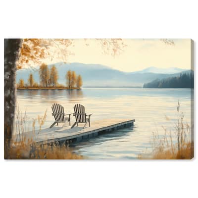 Lake of Dreams Canvas by Art Remedy, Gallery Wrapped