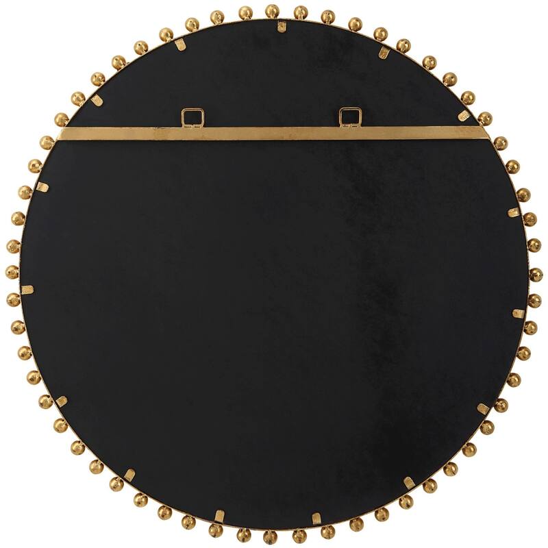 Uttermost 097-TAZA-MIRROR Taza 32" Diameter Circular Framed Bathroom