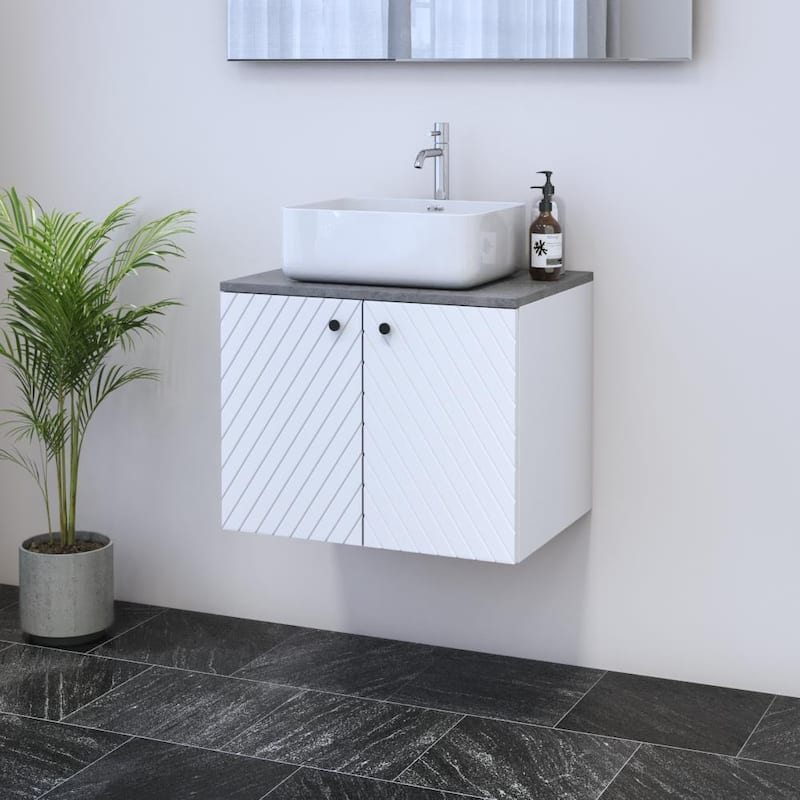 Avela 2D 60 Floating Bathroom Vanity (24" Width)