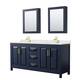 Option Dark Blue / Giotto Quartz Top / Brushed Gold