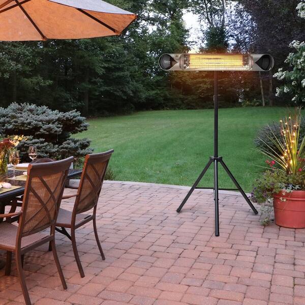 hanover umbrella patio heater - Steel heater, 7" tall, propane, 48,000 BTU with Cover 000 BTUs of heat for your family and friends within a 26.5 Hanover 7-Ft. 41,000 BTU Steel