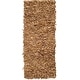 preview thumbnail 51 of 136, SAFAVIEH Handmade Leather Shag Carlijn Modern Decorative Rug 2'3" x 11' Runner - Light Gold - Runner