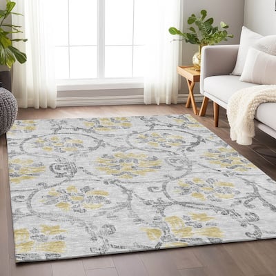 Premium Washable Super Soft Persian Floral Mayfield Rug