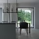 preview thumbnail 2 of 9, Hunter Briargrove 7-Light Linear Chandelier - Dining room, Candle, Geometric, Transitional