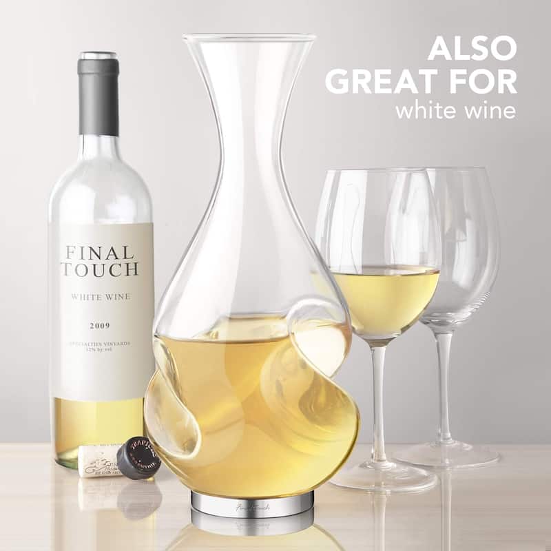 Final Touch Conundrum Aerator Wine Decanter
