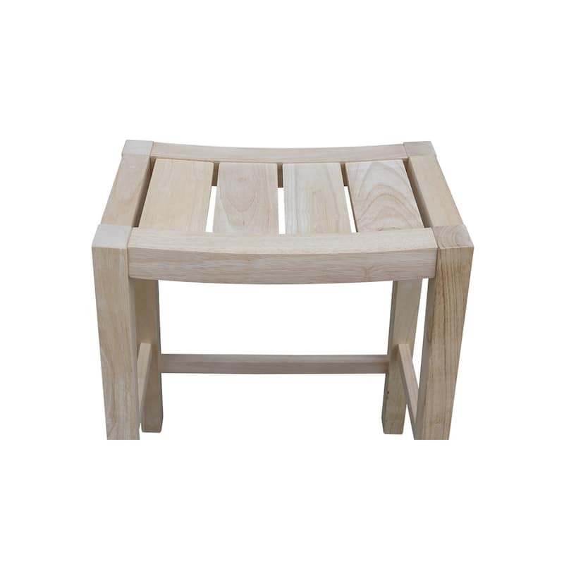 Solid Wood Ranch Stool