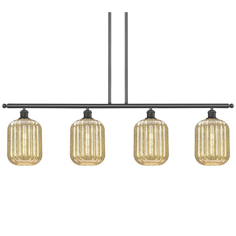 Innovations Lighting 516-4I-13-48 Preston Linear Preston 4 Light 48" - Oil Rubbed Bronze / Mercury
